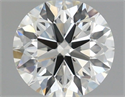 Diamante Natural 0.62 quilates, Redondo , Color I, claridad VS2 y certificado IGI