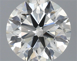 Foto Diamante Natural 0.54 quilates, Redondo , Color J, claridad VS1 y certificado IGI de