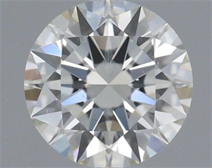 Picture of Natural Diamond 0.60 Carats, Round with Excellent Cut, H Color, VS2 Clarity and Certified by IGI