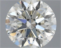 Diamante Natural 0.58 quilates, Redondo , Color I, claridad VS1 y certificado IGI