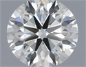 Natural Diamond 0.70 Carats, Round with Excellent Cut, I Color, VVS1 Clarity and Certified by IGI