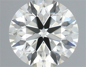 Picture of Natural Diamond 0.81 Carats, Round with Excellent Cut, J Color, VVS1 Clarity and Certified by IGI