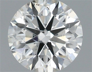 Foto Diamante Natural 0.53 quilates, Redondo , Color H, claridad SI1 y certificado IGI de