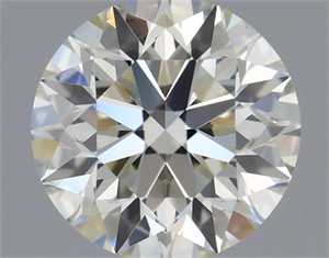 Picture of Natural Diamond 0.70 Carats, Round with Excellent Cut, I Color, VS1 Clarity and Certified by IGI