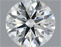 Natural Diamond 0.45 Carats, Round with Excellent Cut, I Color, VS2 Clarity and Certified by IGI