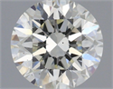 Diamante Natural 0.70 quilates, Redondo , Color I, claridad VS2 y certificado IGI