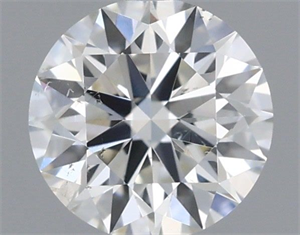 Picture of Natural Diamond 0.41 Carats, Round with Excellent Cut, G Color, SI1 Clarity and Certified by IGI