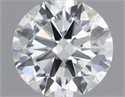 Diamante Natural 0.40 quilates, Redondo , Color F, claridad VS2 y certificado IGI
