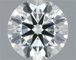 Picture of Natural Diamond 0.74 Carats, Round with Excellent Cut, H Color, VS2 Clarity and Certified by IGI
