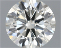 Natural Diamond 0.40 Carats, Round with Excellent Cut, I Color, SI2 Clarity and Certified by IGI
