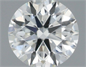 Natural Diamond 0.44 Carats, Round with Excellent Cut, H Color, VS1 Clarity and Certified by IGI