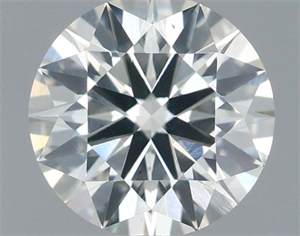 Picture of Natural Diamond 0.60 Carats, Round with Excellent Cut, H Color, VS1 Clarity and Certified by IGI