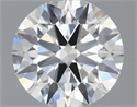 Natural Diamond 0.41 Carats, Round with Excellent Cut, H Color, VS2 Clarity and Certified by IGI