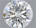 Natural Diamond 0.40 Carats, Round with Excellent Cut, G Color, SI1 Clarity and Certified by IGI