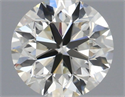 Diamante Natural 0.50 quilates, Redondo , Color I, claridad VS1 y certificado IGI