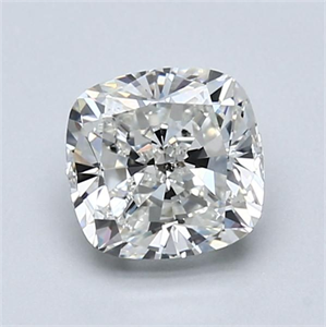 Foto Diamante Natural 1.52 quilates, Del cojín , Color G, claridad SI2 y certificado GIA de