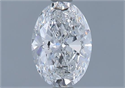 Diamante Natural 1.00 quilates, Ovalado , Color E, claridad SI1 y certificado GIA