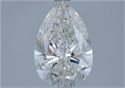 Natural Diamond 2.01 Carats, Pear with  Cut, H Color, SI2 Clarity and Certified by GIA