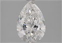 Natural Diamond 1.53 Carats, Pear with  Cut, G Color, SI1 Clarity and Certified by GIA