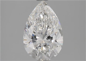 Foto Diamante Natural 1.53 quilates, De pera , Color G, claridad SI1 y certificado GIA de