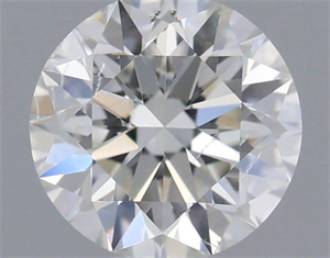 Foto Diamante Natural 0.42 quilates, Redondo , Color G, claridad SI2 y certificado IGI de