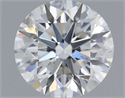 Diamante Natural 0.70 quilates, Redondo , Color F, claridad SI2 y certificado IGI