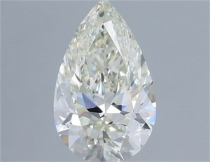 Picture of Natural Diamond 0.74 Carats, Pear with  Cut, I Color, VS1 Clarity and Certified by IGI