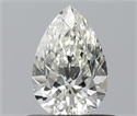 Diamante Natural 0.58 quilates, De pera , Color J, claridad IF y certificado IGI
