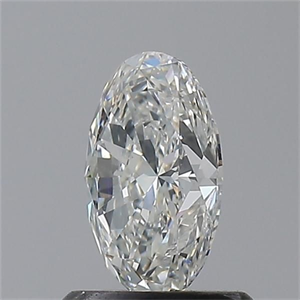 Foto Diamante Natural 0.80 quilates, Ovalado , Color H, claridad VS1 y certificado GIA de
