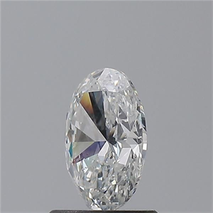 Picture of Natural Diamond 0.83 Carats, Oval with  Cut, F Color, SI2 Clarity and Certified by GIA