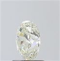 Diamante Natural 0.80 quilates, Ovalado , Color M, claridad SI1 y certificado GIA