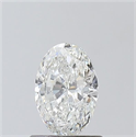 Diamante Natural 0.70 quilates, Ovalado , Color H, claridad SI2 y certificado GIA