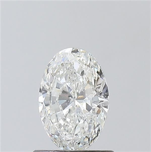 Foto Diamante Natural 0.70 quilates, Ovalado , Color H, claridad SI2 y certificado GIA de