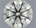 Natural Diamond 0.52 Carats, Round with Very Good Cut, M Color, VVS2 Clarity and Certified by GIA