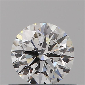 Picture of Natural Diamond 0.43 Carats, Round with Excellent Cut, E Color, SI1 Clarity and Certified by GIA