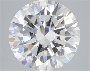 Picture of Lab Grown Diamond 5.05 Carats, Round with Excellent Cut, G Color, VS1 Clarity and Certified by IGI