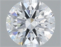 Del inventario de diamantes de laboratorio, 1.05 quilates, Redondo , Color E, claridad IF y certificado GIA