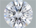 Del inventario de diamantes de laboratorio, 0.70 quilates, Redondo , Color D, claridad VVS2 y certificado IGI