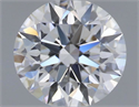 Lab Grown Diamond 0.71 Carats, Round with Excellent Cut, D Color, VS1 Clarity and Certified by IGI