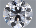 Del inventario de diamantes de laboratorio, 0.70 quilates, Redondo , Color D, claridad VS2 y certificado IGI