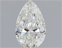 Natural Diamond 0.70 Carats, Pear with  Cut, I Color, IF Clarity and Certified by GIA