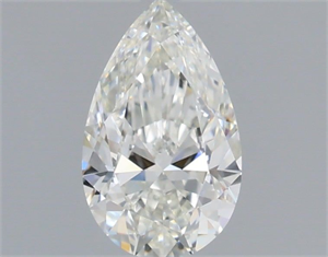 Picture of Natural Diamond 0.70 Carats, Pear with  Cut, I Color, IF Clarity and Certified by GIA