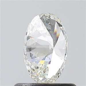 Foto Diamante Natural 0.60 quilates, Ovalado , Color I, claridad SI1 y certificado GIA de