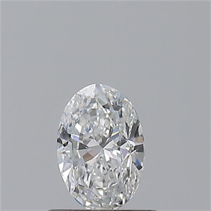 Picture of Natural Diamond 0.50 Carats, Oval with  Cut, D Color, VS1 Clarity and Certified by GIA