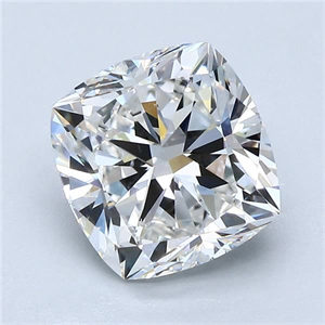 Picture of Natural Diamond 3.02 Carats, Cushion with  Cut, G Color, VS2 Clarity and Certified by GIA