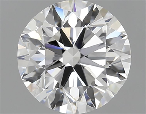 Picture of Natural Diamond 1.70 Carats, Round with Excellent Cut, E Color, VS2 Clarity and Certified by GIA
