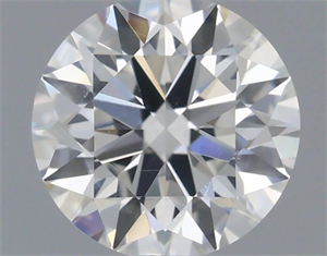 Picture of Natural Diamond 0.44 Carats, Round with Excellent Cut, G Color, SI1 Clarity and Certified by GIA