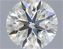 Natural Diamond 0.80 Carats, Round with Very Good Cut, L Color, VS1 Clarity and Certified by GIA
