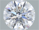 Natural Diamond 0.70 Carats, Round with Excellent Cut, F Color, SI1 Clarity and Certified by GIA