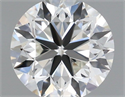 Natural Diamond 0.70 Carats, Round with Very Good Cut, I Color, VVS1 Clarity and Certified by GIA